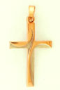 14K PINK TT CROSS 1