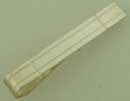 S.S. TIE SLIDE W/ WIDE CRISS CROSS DESIGN