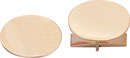 14KW OVAL 19x13mm SHINY CUFF LINK