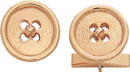 14KY BUTTON CUFF LINK 18mm