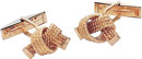14KY BRAID KNOT CUFF LINK