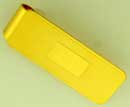 G.F MONEY CLIP W/ DESIGN AROUND AND PLAIN MIDDLE