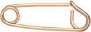 14KY SAFETY PIN  1 1/4