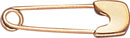 14KW SAFETY PIN W/PLAIN HEAD 1