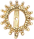 PLAT CAST EARR JACKET 16/.015 FOR 1.25 CENTER EARRING