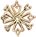 14KW EARRING JACKET 8/.015 FOR 1.5 CENTER EARRING
