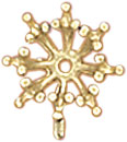 14KW CAST EARRING JACKET 8/.015@