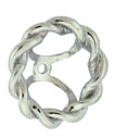 14KW ROPE DESIGN EARRING JACKET 7mm I.D.