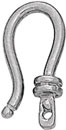 14KW SWIRL END FOR HOOK LOCKS