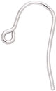 18KW FRENCH EAR WIRE W/LOOP .035