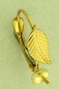 14KY LEVER W/LEAF & 4mm CUP