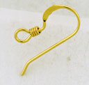 G.F EAR WIRE 17mm FLAT W/LOOP
