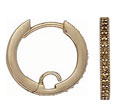 14KW 15.8mm HUGGIE EARRING FOR 16/.005 EA