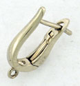 14KW HEAVY LEVER BACK EARRING