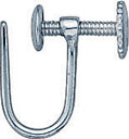 S.S. SCREW(FRENCH)BACK W/SM PAD