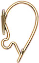G.F. KIDNEY EAR WIRE W/STAR .023