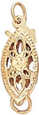 14KY FILIGREE FISH HOOK SMALL 11.5x5.5mm