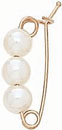 14KY PEARL SHORTENER 3 PEARLS
