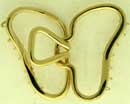 S.S. HOOK & EYE BUTTERFLY CLASP 7 ROW