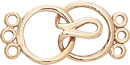 S.S. HOOK & EYE BEAD CLASP 3 ROW