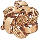 14KY RD CLASP 15mm 2ROW FOR 3DIA 1PEARL