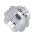 S.S. FRICTION NUT XLARGE HVY 9mm FOR .036 POST