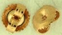 14K PINK FRICTION NUT 6mm FOR .030 POST