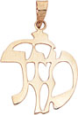 14KY MAZEL CHARM W/BAIL  7/8