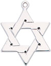 PLAT STAR OF DAVID 23mm