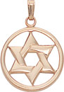 14KW STAR OF DAVID W/FRAME 14.7mm