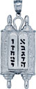 S.S. HLW TORAH W/TEN COMMANDMENTS 39x18.5mm