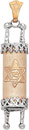 14KY TORAH CHARM W/STAR OF DAVID