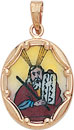 14KY ENAMEL MOSES 3/4