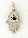 14KW CZ HAMSAH W/STAR OF DAVID 16mm