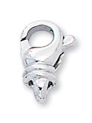 18KY PEAR SHAPE CLAW LOCK 10x5.5mm