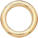 18KY CAST HEAVY RING FOR TOGGLE BAR 3/4