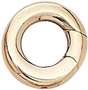 18KY RD CARABINER STYLE CLASP 14mm