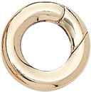 18KY RD CARABINER STYLE CLASP 16mm