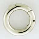 S.S. RD CARABINER STYLE CLASP 16mm
