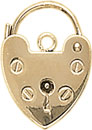 S.S. HRT SHAPE CLASP 15mm