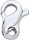 18KW GUCCI STYLE CLAW LOCK 11x6mm