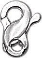 PLAT GUCCI STYLE CLAW LOCK 11x6mm