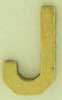 14KY STAMPED BLOCK INITIALS 3/16