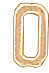 14KW STAMPED NUMBERS 1/4