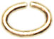 G.F. OVAL JUMP RING 6.4x4.5mm .030