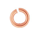 18K PINK RD JUMP RING 3.8mm .030
