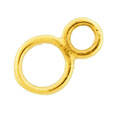 14KY DOUBLE RING 11x1mm