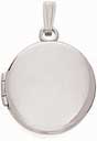 G.F. ROUND SHINY LOCKET 13mm