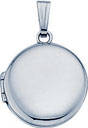S.S. ROUND SHINY LOCKET 13mm