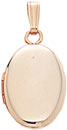 G.F. SHINY OVAL LKT 15x9mm